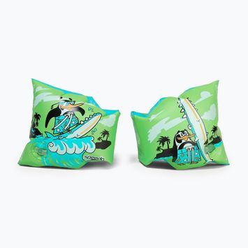 Mănuși de înot pentru copii Speedo Character Printed Armbands chima azure blue/fluro green