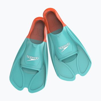 Labe pentru înot Speedo Biofuse Training arctic glass/volcanic orange