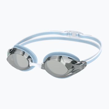 Ochelari de înot pentru femei Speedo Vanquisher 3.0 Mirrored hawaiian sky/grey/silver mirror