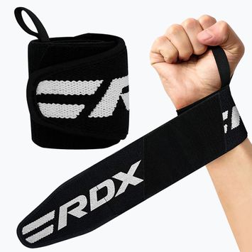 Suport pentru încheietura mâinii RDX Gym Wrist Wrap Pro negru WAH-W2B