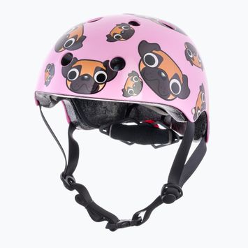 Cască de ciclism pentru copii Hornit Pug pink/brown