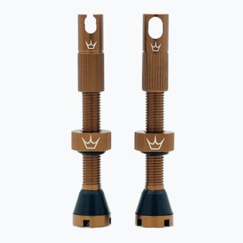 Set de supape  presta Peaty's X Chris King MK2 Tubeless Valves 42 mm bourbon