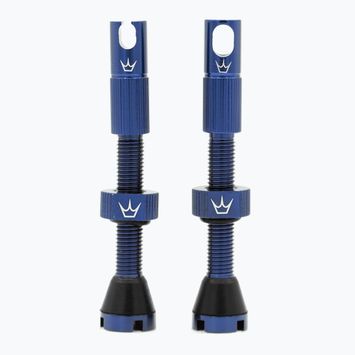 Set de supape presta Peaty's X Chris King MK2 Tubeless Valves 42 mm navy