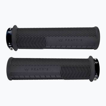 Mânere de ghidon Peaty's Monarch Knurl Thick black