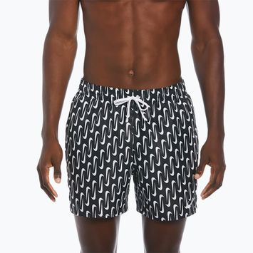 Pantaloni scurți de înot pentru bărbați Nike Swoosh Link 5" Volley black
