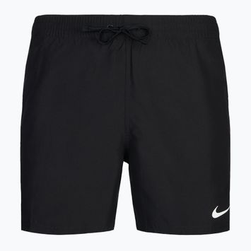 Pantaloni scurți de înot pentru bărbați Nike Logo Tape 5" Volley black