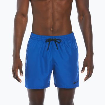 Pantaloni scurți de înot pentru bărbați Nike Logo Tape 5" Volley game royal