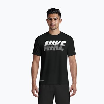 Tricou pentru bărbați Nike Hydroguard Ocean Merge black