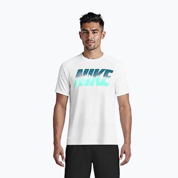 Tricou pentru bărbați Nike Hydroguard Ocean Merge white