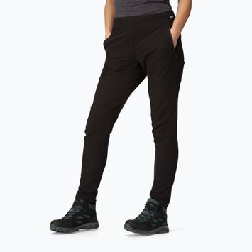 Pantaloni de trekking pentru femei REGATTA Winter Pentre Stretch black