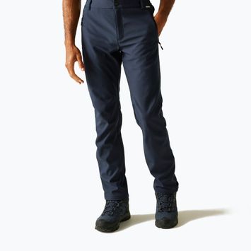 Pantaloni softshell pentru bărbați REGATTA Geo Softshell II navy