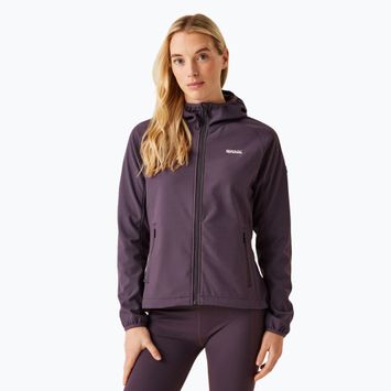 Geacă softshell pentru femei REGATTA Arec III deep plum