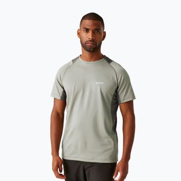 Tricou pentru bărbați  REGATTA Virda IV golden sand/treetop
