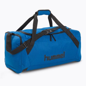 Hummel Core Sports 20 l sac de antrenament albastru adevărat/negru