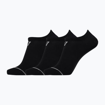 Șosete pentru bărbați CR7 Footies 3 pary black