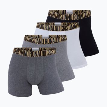 Boxeri pentru bărbați CR7 Basic Trunk 4 pairs 2504 multicolor