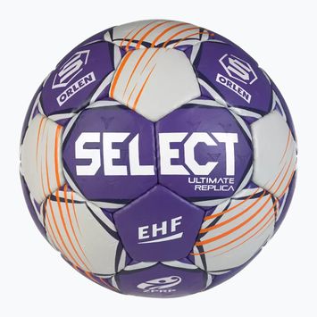Minge de handbal  SELECT Ultimate Replica Orlen Superliga v24 EHF grey/purple mărimea 0