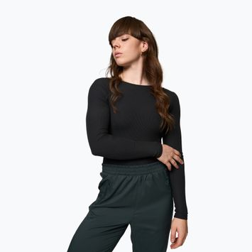 Body de antrenament pentru femei Girlfriend Collective Ava Scoop Back black
