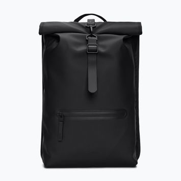 Rucsac de oraș Rains Rucksack Rolltop W3 13 l black