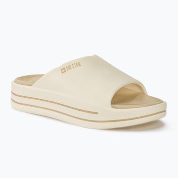 Papuci pentru femei Big Star NN274A034 beżowe
