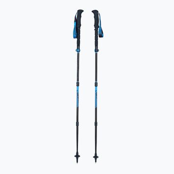 Bețe de trekking Viking Meru One Touch black/blue