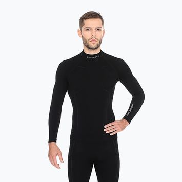 Tricou termoactiv pentru bărbați Brubeck Extreme Wool 9982 negru LS11920