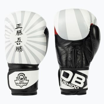Mănuși de sparring pentru box Bushido “Japan”, alb, B-2v8-12oz