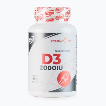 EL D3 + K2 6PAK 6PAK 2000IU set de vitamine 90 capsule PAK/191