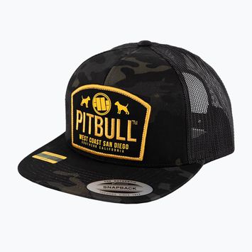 Șapcă  Pitbull Mesh Snapback Dogs all black camo