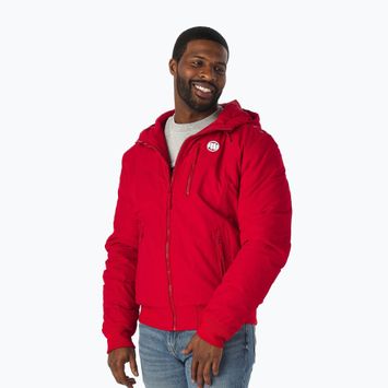 Jachetă de iarnă pentru bărbați Pitbull West Coast Cabrillo Hooded red