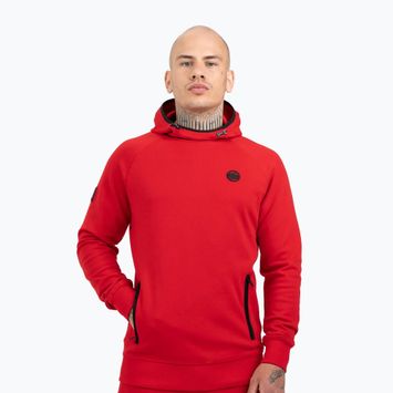 Hanorac pentru bărbați Pitbull West Coast Skylark Hooded Sweatshirt red