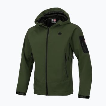 Jachetă softshell pentru bărbați Pitbull West Coast Rockfish 2 Softshell olive