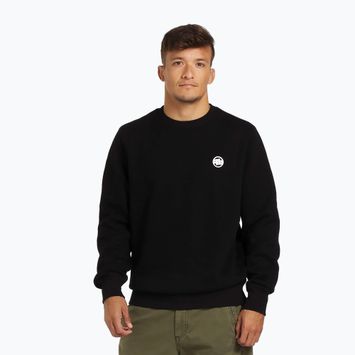 Bluză pentru bărbați Pitbull Small Logo Crewneck black