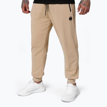 Pantaloni pentru bărbați Pitbull West Coast Trackpants Terry Group sand