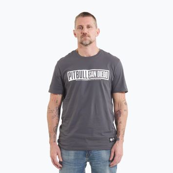 Tricou pentru bărbați Pitbull Eighty Nine Dog graphite