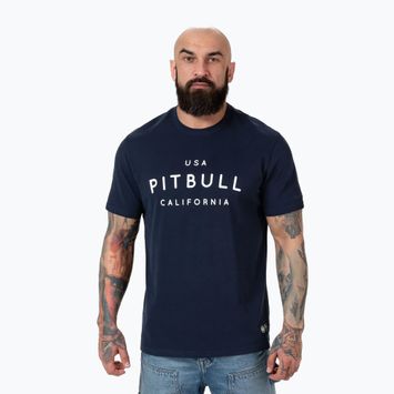 Tricou pentru bărbați  Pitbull Usa Cal dark navy