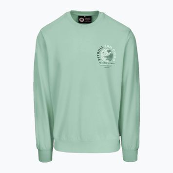 Bluză pentru bărbați Pitbull Planet Surf Crewneck Sweatshirt light mint