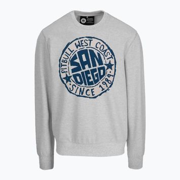 Bluză pentru bărbați Pitbull San Diego Sun Crewneck Sweatshirt grey/melange