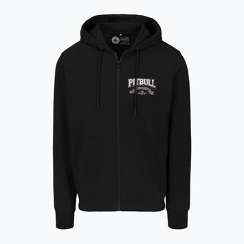 Hanorac pentru bărbați Pitbull Troublemaker Hooded Zip Sweatshirt black