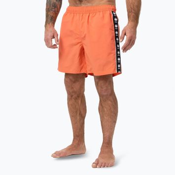 Pantaloni scurți de baie pentru bărbați Pitbull Blackmore bright salmon