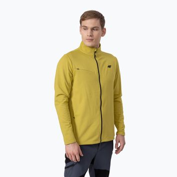 Hanorac polar 4F pentru bărbați  galben H4Z22-PLM013