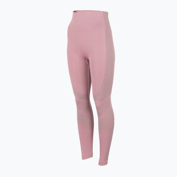 Pantaloni termoactivi pentru femei 4F roz H4Z22-BIDB030D