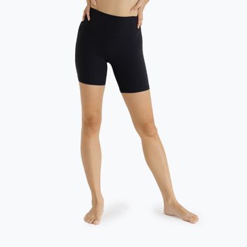 Pantaloni scurți de yoga pentru femei JOYINME Ribbed black