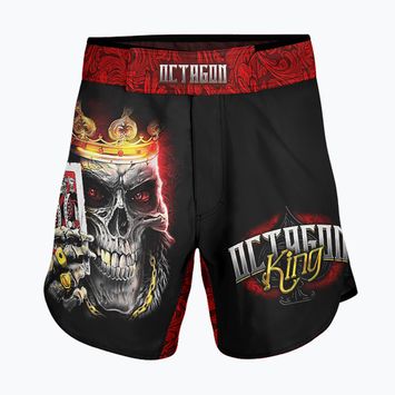Pantaloni scurți de antrenament pentru bărbați Octagon King 2 MMA black/multicolor