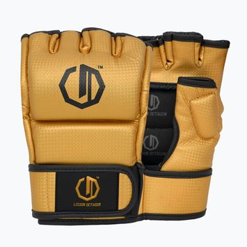 Mănuși de grappling Octagon Legion Kevlar MMA gold