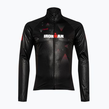 Jacheta de ciclism Quest Pro Iron Man pentru bărbați negru