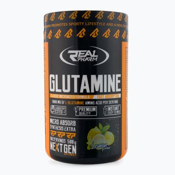 Real Pharm Aminoacizi Glutamină 500g Lemon 666251