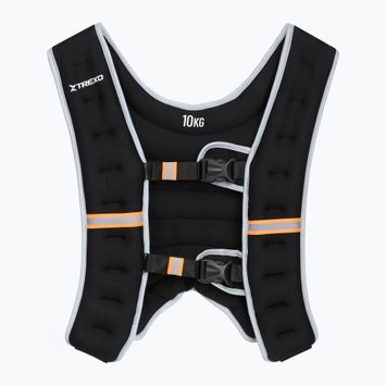 XTREXO gilet de antrenament cu greutăți negru WV-10