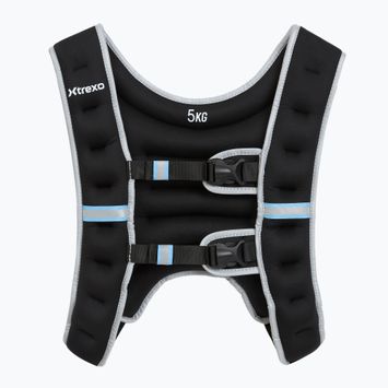 XTREXO veste de antrenament cu greutăți negru WV-05