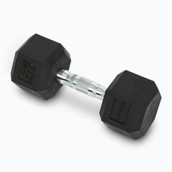 Ganteră cauciucată XTREXO Hex HXD100 10 kg
